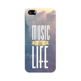 Music is Life Mobile Cover For Apple iPhone 5