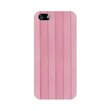 Pink Wood Mobile Cover For Apple iPhone 5