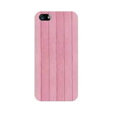 Pink Wood Mobile Cover For Apple iPhone 5s