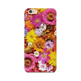 Colorful Flowers Background Mobile Cover For Apple iPhone 6 Plus