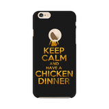 Keep Calm and Carry On Mobile Cover For Apple iPhone 6 with Apple Hole