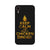 Keep Calm and Carry On Mobile Cover For Apple iPhone XR