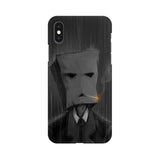 Smoking in The Rain Mobile Cover For Apple iPhone X