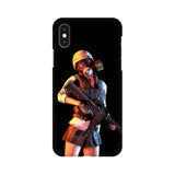 Mask Girl Mobile Cover For Apple iPhone Xs