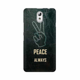 Always Peace Mobile Cover For Lenovo Vibe P1M