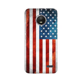 USA Flag Mobile Cover For Moto E4