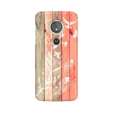 Wood Style Mobile Cover For Moto E5 Plus