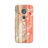 Wood Style Mobile Cover For Moto E5