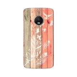 Wood Style Mobile Cover For Moto G5