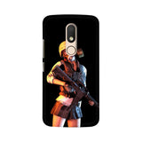 Mask Girl Mobile Cover For Moto M