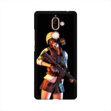 Mask Girl Mobile Cover For Nokia 7 Plus