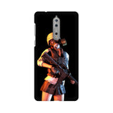 Mask Girl Mobile Cover For Nokia 8