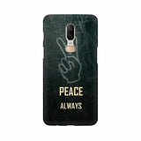 Always Peace Mobile Cover For OnePlus 6