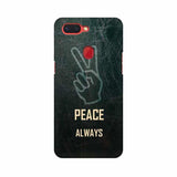 Always Peace Mobile Cover For Oppo R15 Pro