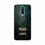 Always Peace Mobile Cover For Oppo R17 Pro