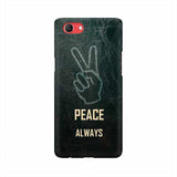 Always Peace Mobile Cover For Oppo Realme 1