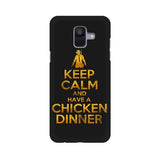 Keep Calm and Carry On Mobile Cover For Samsung A6 (2018)