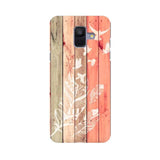 Wood Style Mobile Cover For Samsung A6 (2018)