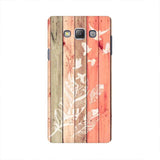 Wood Style Mobile Cover For Samsung A7