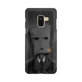 Smoking in The Rain Mobile Cover For Samsung A8 (2018)