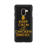 Keep Calm and Carry On Mobile Cover For Samsung A8 (2018)