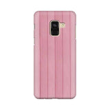 Pink Wood Mobile Cover For Samsung A8 (2018)