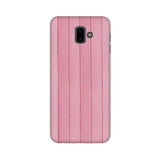 Pink Wood Mobile Cover For Samsung J6 Plus