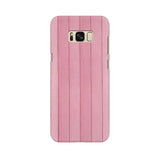 Pink Wood Mobile Cover For Samsung S8