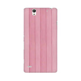 Pink Wood Mobile Cover For Sony Xperia C4