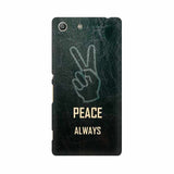 Always Peace Mobile Cover For Sony Xperia M5