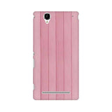 Pink Wood Mobile Cover For Sony Xperia T2 Ultra