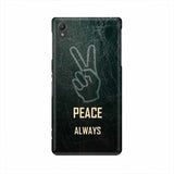 Always Peace Mobile Cover For Sony Xperia Z5