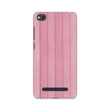 Pink Wood Mobile Cover For Xiaomi Redmi 4a