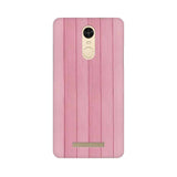 Pink Wood Mobile Cover For Xiaomi Redmi Note 3