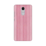 Pink Wood Mobile Cover For Xiaomi Redmi Note 4