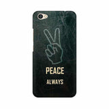 Always Peace Mobile Cover For Xiaomi Redmi Y1Lite