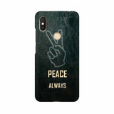 Always Peace Mobile Cover For Xiaomi Redmi Y2